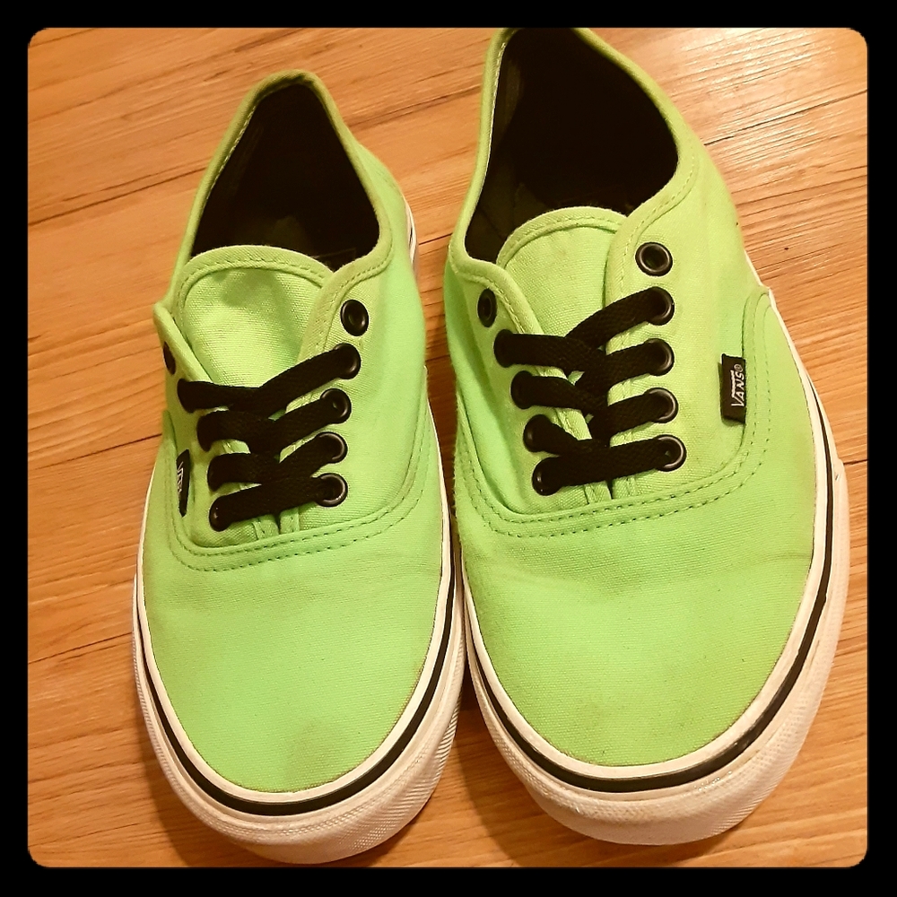 Neon Green Vans